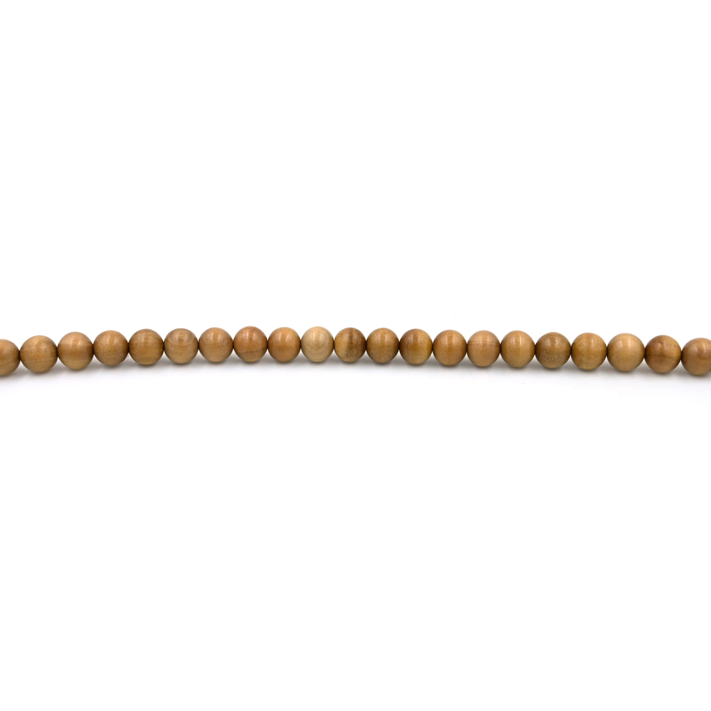 100% Authentic White Sandalwood Chandan Jap Mala for Meditation