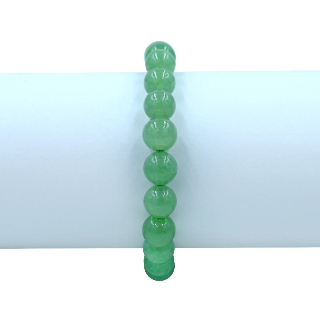 Green Aventurine 8mm Stretchable Bracelet for Luck