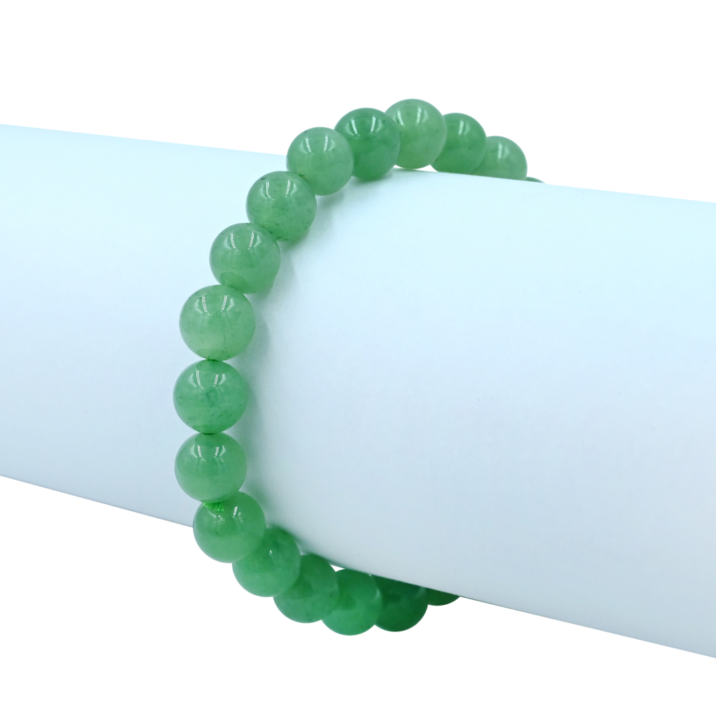 Green Aventurine 8mm Stretchable Bracelet for Luck